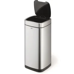 Papperskorg Durable No Touch Sensorstyrd Silver 35L