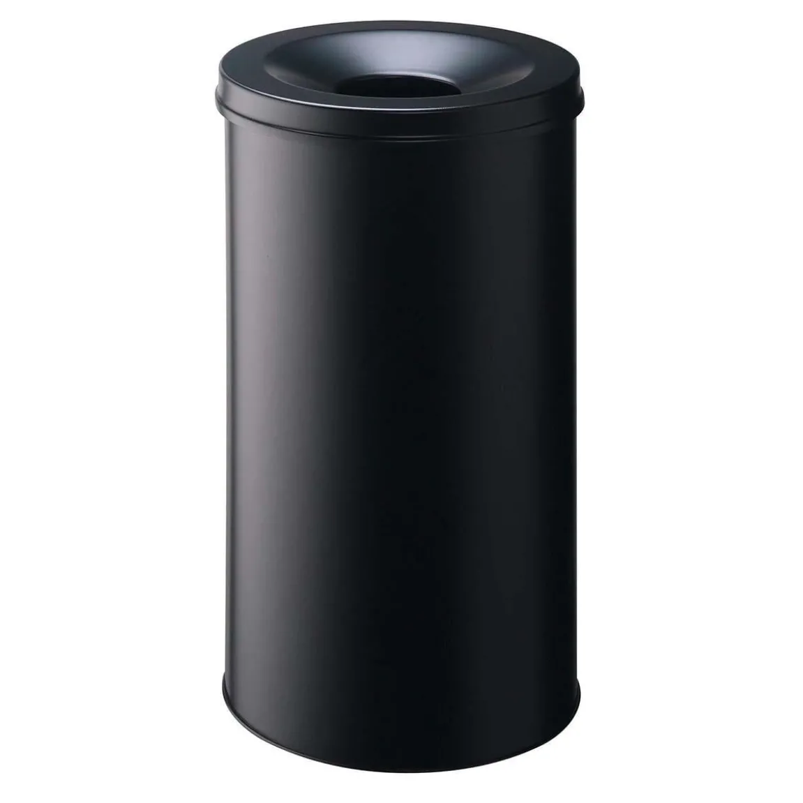 Papperskorg Durable Safe Svart 60L