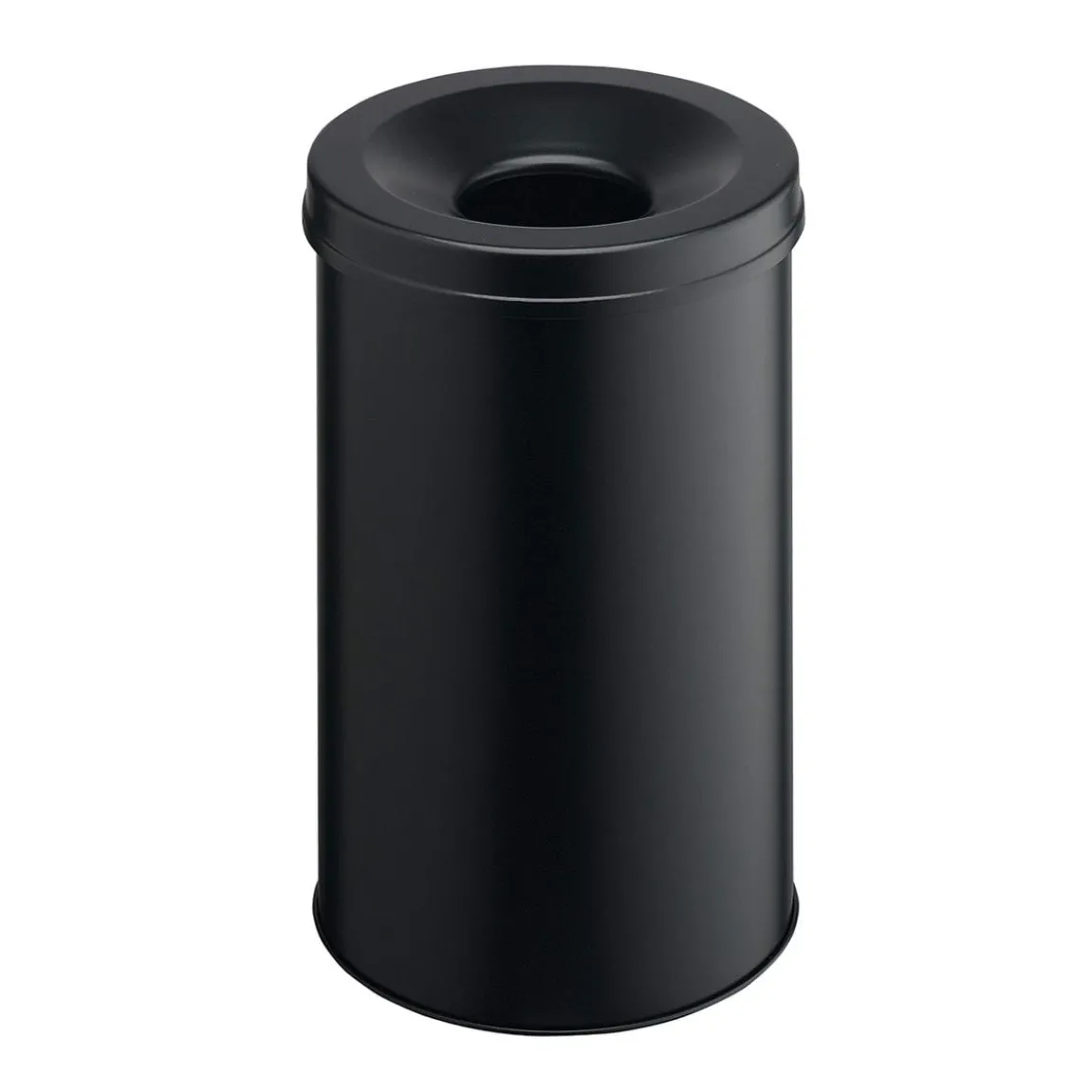Papperskorg Durable Safe Svart 30L