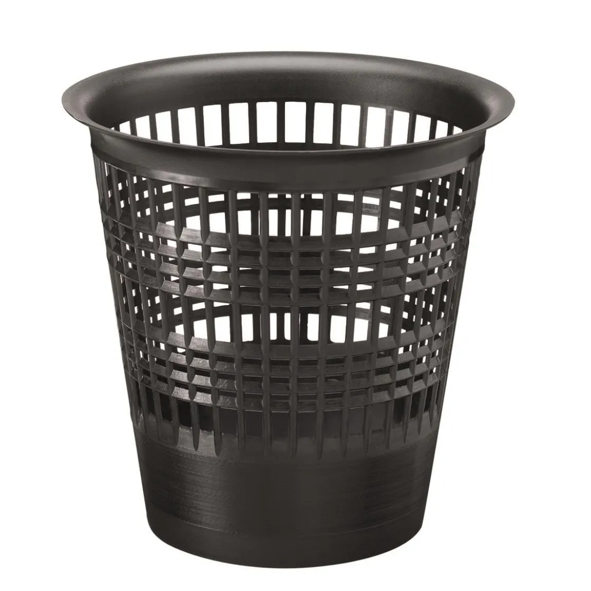 Papperskorg Economy svart 13L