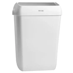 Papperskorg Katrin Med Lock Vit 50L
