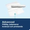 Papperskorg Tork B1 50L Rostfritt/Svart