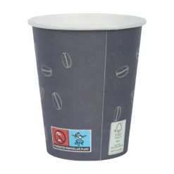 Pappersmugg AllOffice SW Grå 24cl
