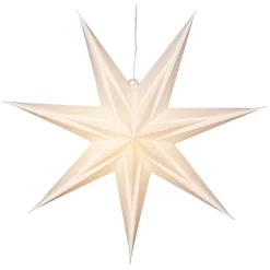 Pappersstjärna Star Trading Holly Vit 60cm