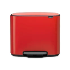 Pedalhink Brabantia Bo Touch Bin passions röd 3x11L
