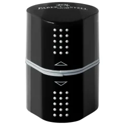 Pennvässare Faber-Castell Grip 2001 3 Hål Svart