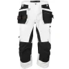 Piratbyxa Worksafe 5705365 Vit/Svart C44