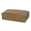 Pizzakartong Calzone Well Otryckt Brun 270x165x70mm