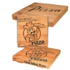 Pizzakartong Well Tryckt natur 420x420x40mm