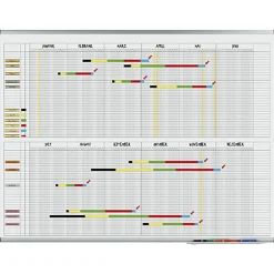 Planeringstavla Legamaster Årsplan 90x120cm