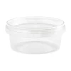 Plastbägare Rund Med Tätt Lock Ø115mm 300ml