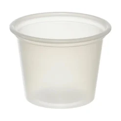 Plastbägare Rund PP Klar Ø44x30mm 30ml