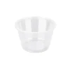 Plastbägare Rund PP Klar Ø74x45mm 110ml