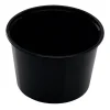 Plastbägare Rund PP Svart Ø120x77mm 525ml