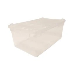 Plastburk Med Viklock PP Klar 185x125x75mm 1300ml