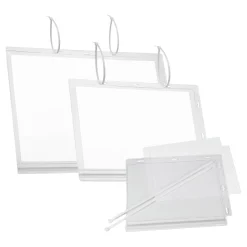 Plastficka Durable Vattentålig Buntband Transparent A5