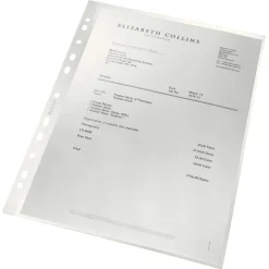 Plastficka Leitz Recycle 0,1mm Klar A4