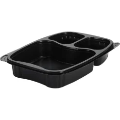 Plastform Bistro 3-F PP Svart 254x174x42mm 591/147/147ml