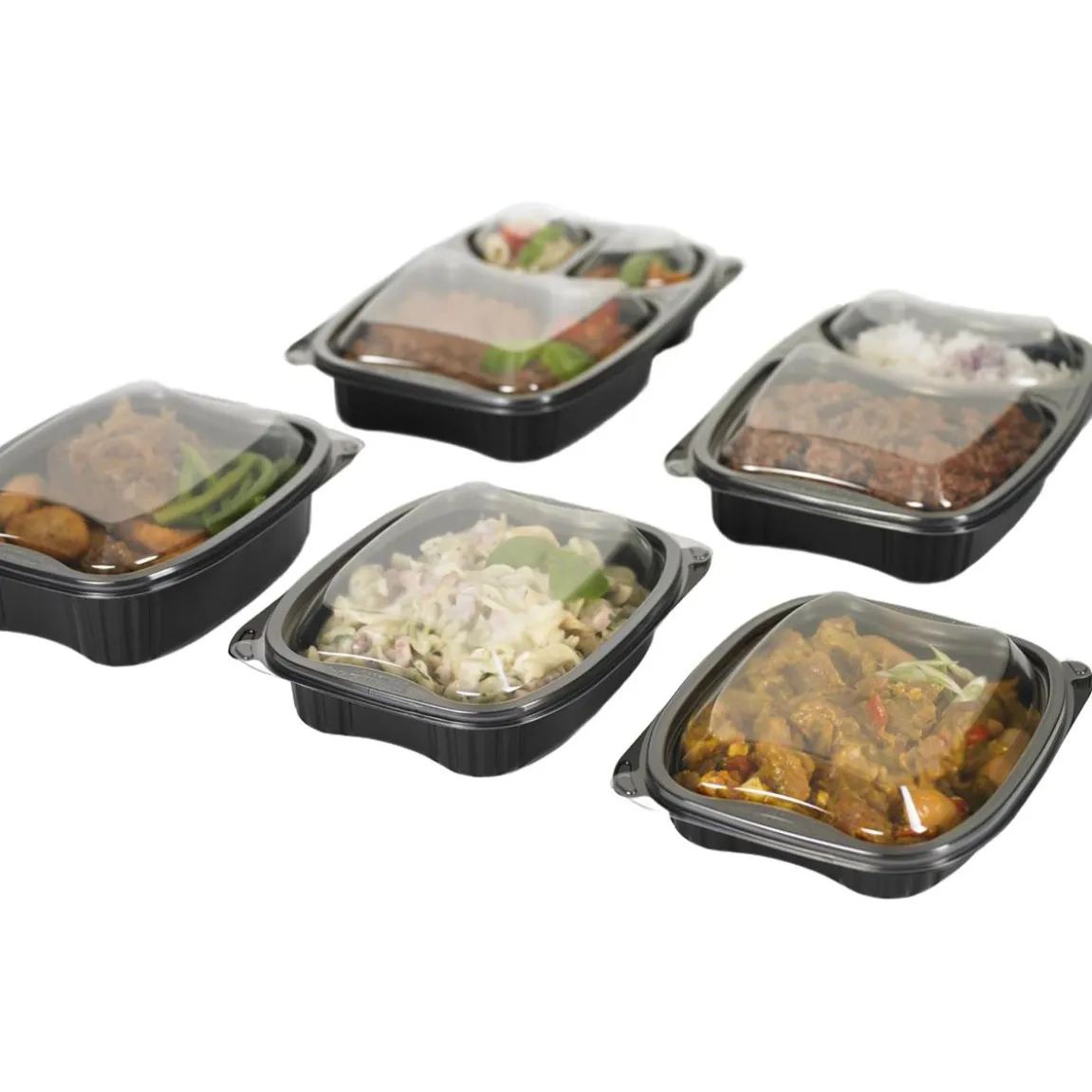 Plastform Bistro PP Svart 190x155x51mm 900ml