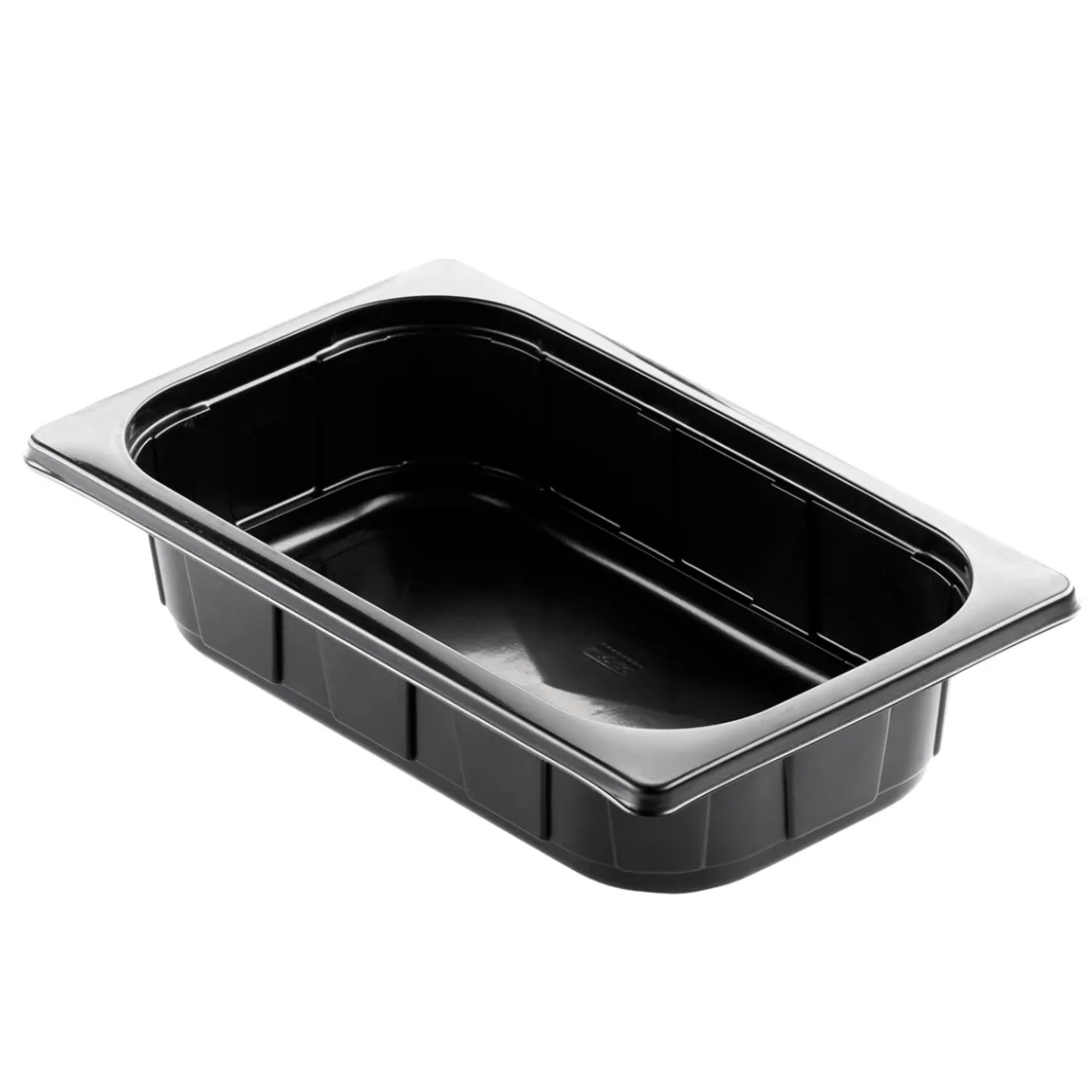 Plastform Duniform 1/4 GN PP Svart 1650ml