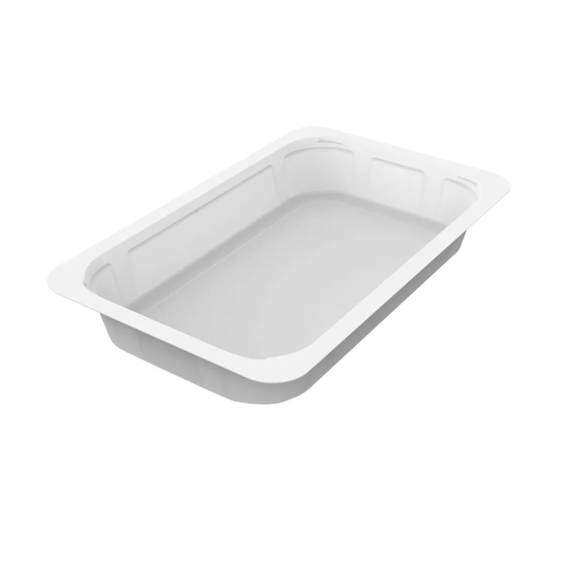 Plastform Duniform 1/4 GN PP Vit 263x161x40mm 1165ml