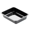 Plastform Duniform Menu CPET Svart 1500ml