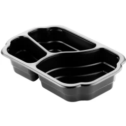 Plastform Duniform TA 3-F PP Svart 550/350/200ml