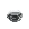 Plastform Duni Octaview Apet Grå/Klar 540ml