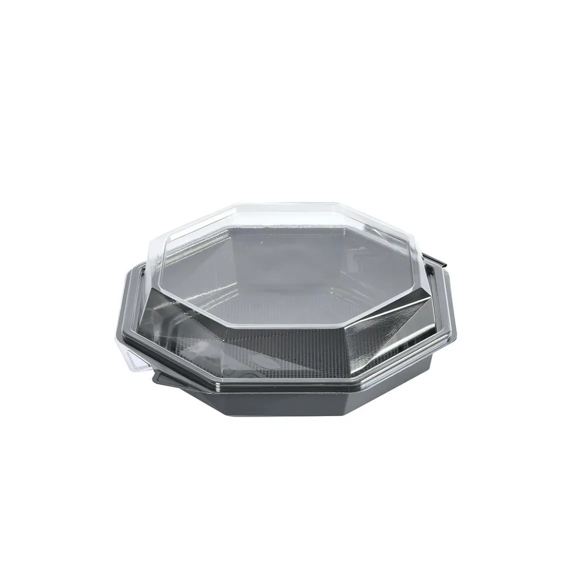 Plastform Duni Octaview Apet Grå/Klar 632ml