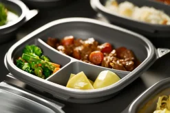 Plastform Duni Vista PP L 3-Fack Grå 650/216/216ml