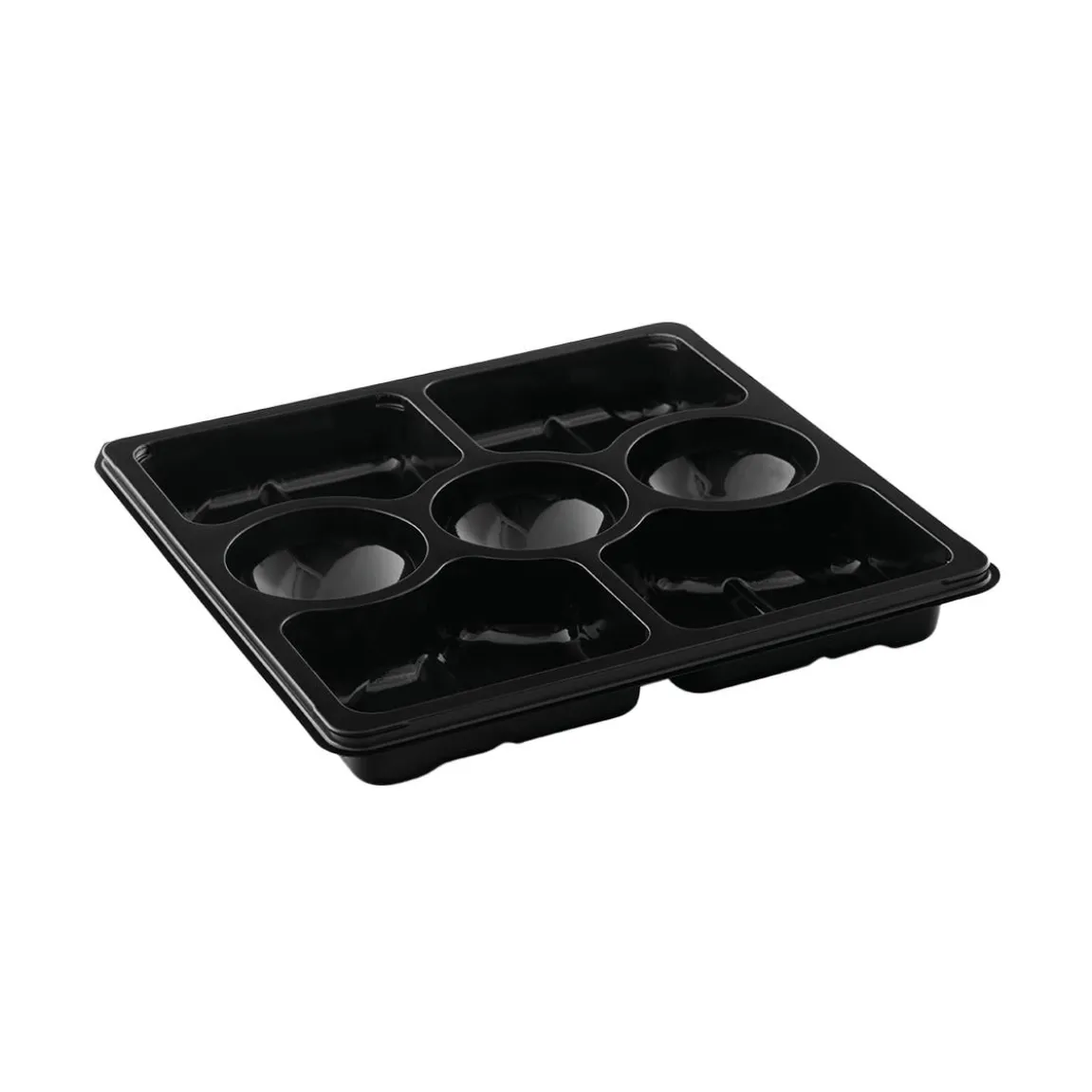 Plastform 7-F Zen RPET Svart 250x216x33mm