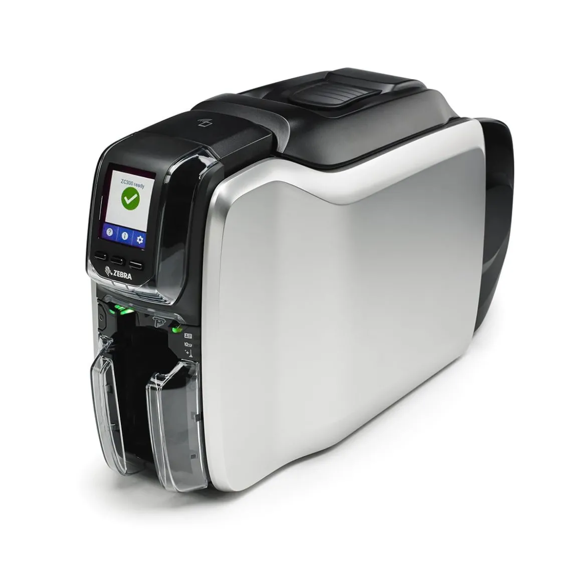 Plastkortsskrivare Zebra ZC300 Enkelsid