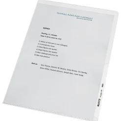 Plastmapp Leitz Recycle 0,14mm Klar A4