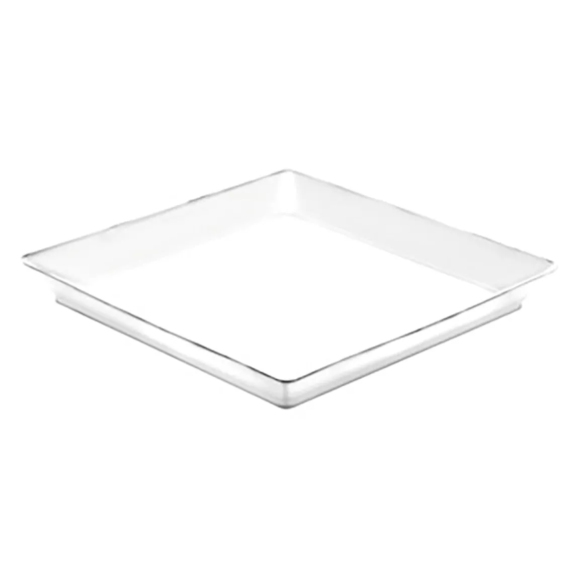 Plasttallrik Ambient Klar 130x130x16mm