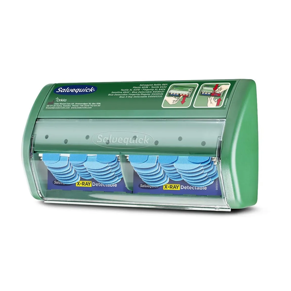 Plåsterautomat Salveqvick X-Ray Detecteble För Kök 2x30st