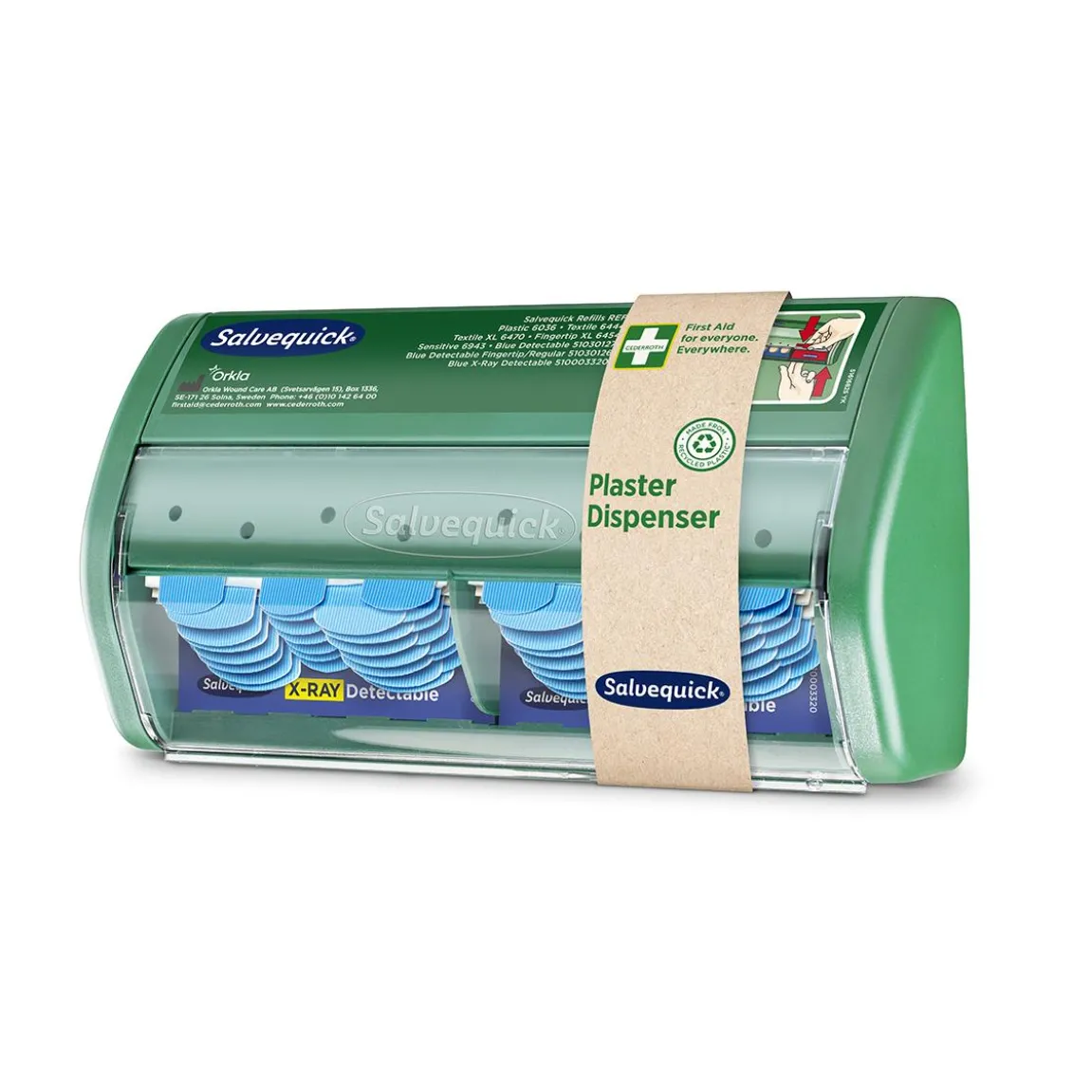 Plåsterautomat Salveqvick X-Ray Detecteble För Kök 2x30st