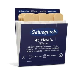 Plåster Salvequick Plast Refill 6036 45st