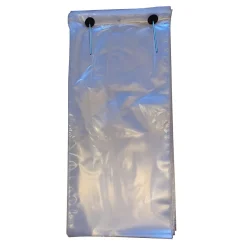 Polyetenpåse LDPE Bygel Transparent 200x400+40x0,03mm