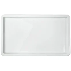 Porslinsfat fältspatporslin vit 53x32cm