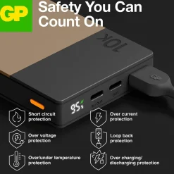 Powerbank GP M2+ 10000mAh Beige