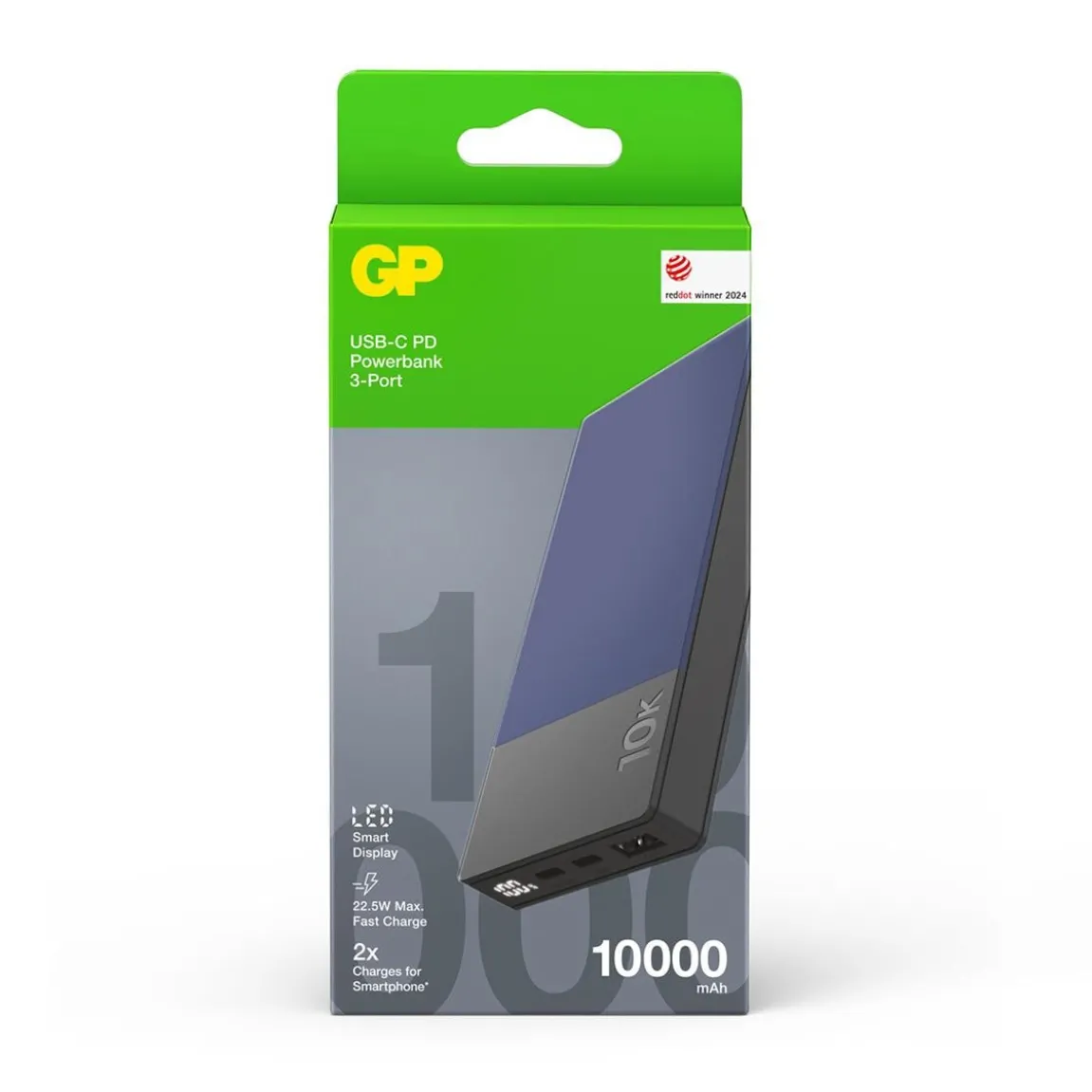 Powerbank GP M2+ 10000mAh Blå