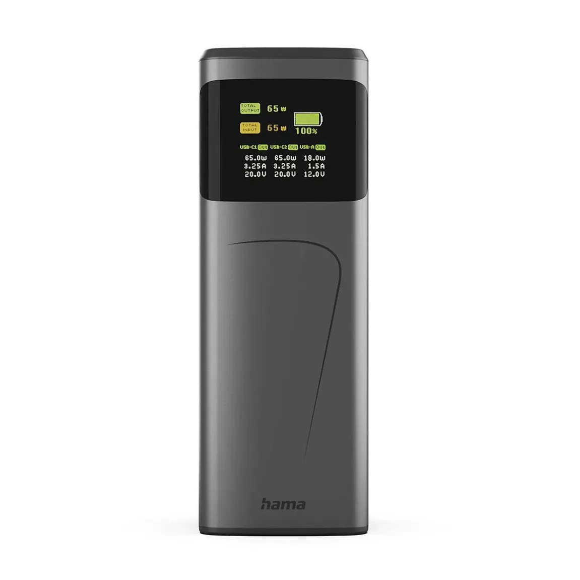 Powerbank Hama 2xUSB-C 1xUSB-A 65W 20000mah