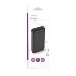 Powerbank Nedis 20000mAh Svart
