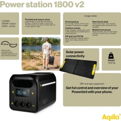 Powerstation Aqiila Powebird S1800V2 1800W