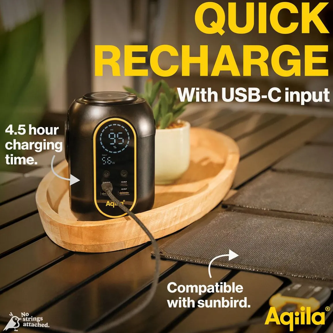 Powerstation Aqiila Powerbird S140 54000 mAh 200Wh