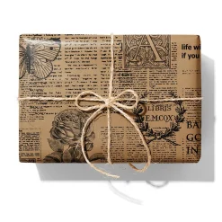 Presentpapper Good News Ribbad Kraft Brun 57cm x 154m 7kg