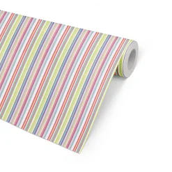 Presentpapper Multistripes FSC 57cm x 154m 7kg