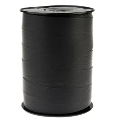 Presentsnöre Poly Matt Svart 10mm x 250m
