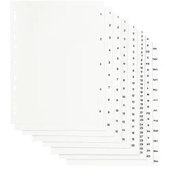 Pärmregister Plast Jan-Dec A4