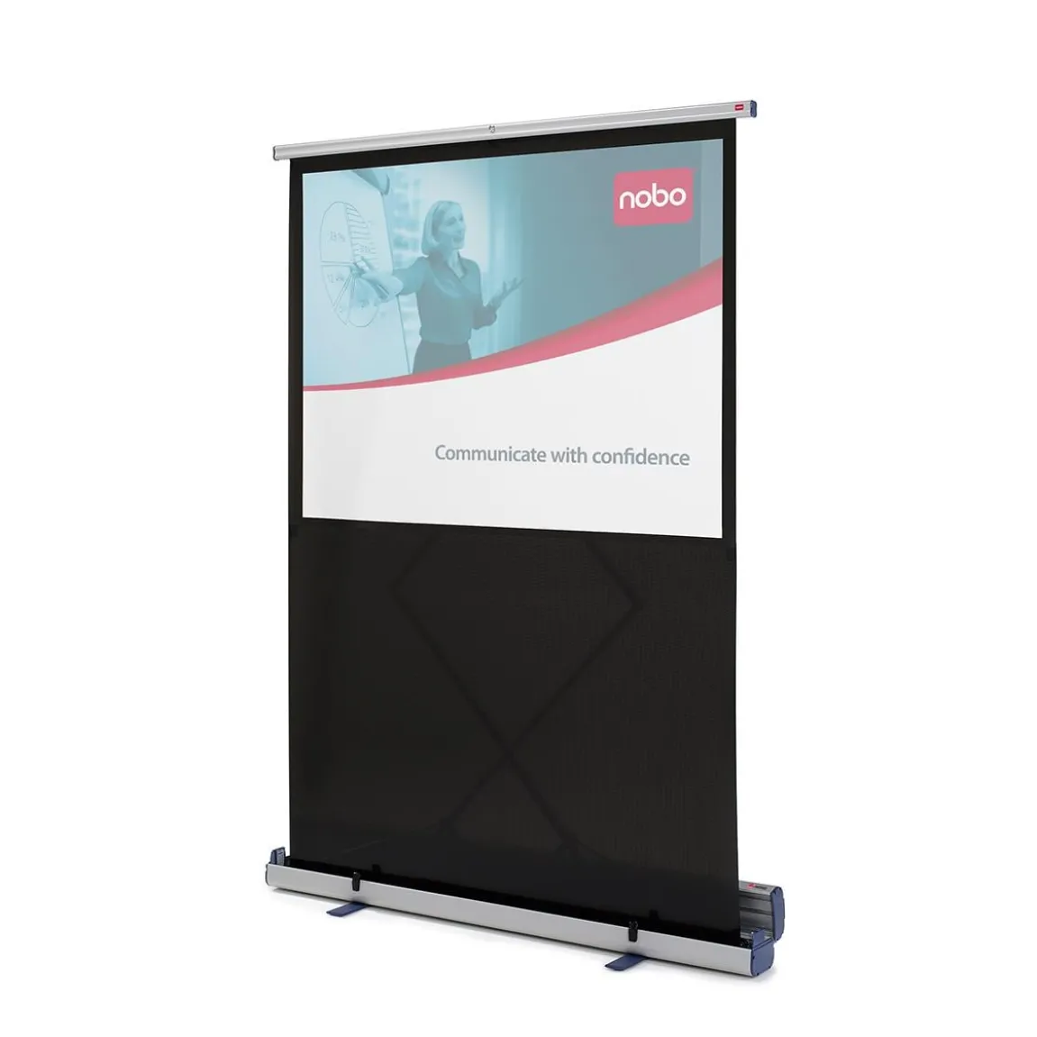 Projektorduk Nobo golv bärbar 1620x1220mm